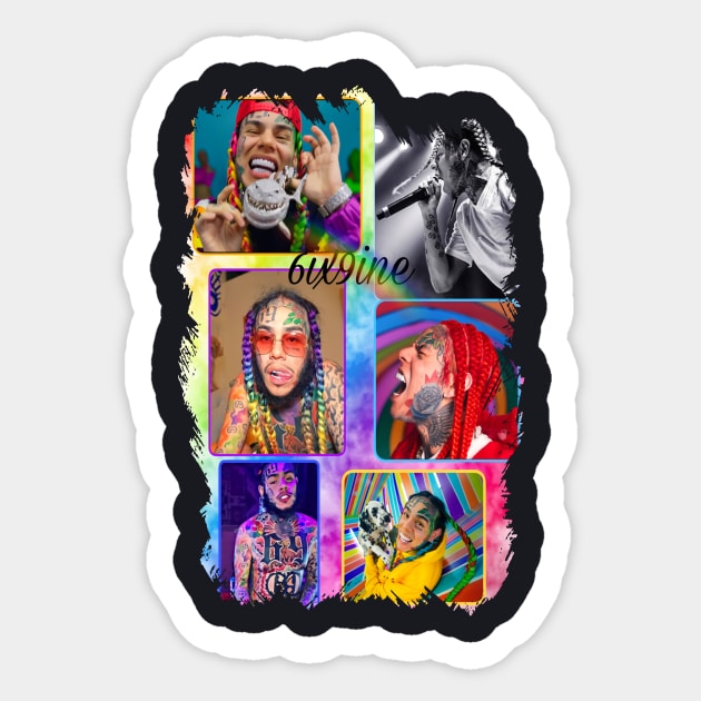 6ix9ine Sticker by Chanlothes